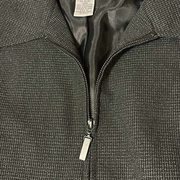 JUDITH HART Jacket Zip Up Black - Picture 3 of 11